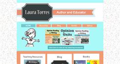Desktop Screenshot of lauratorres.com